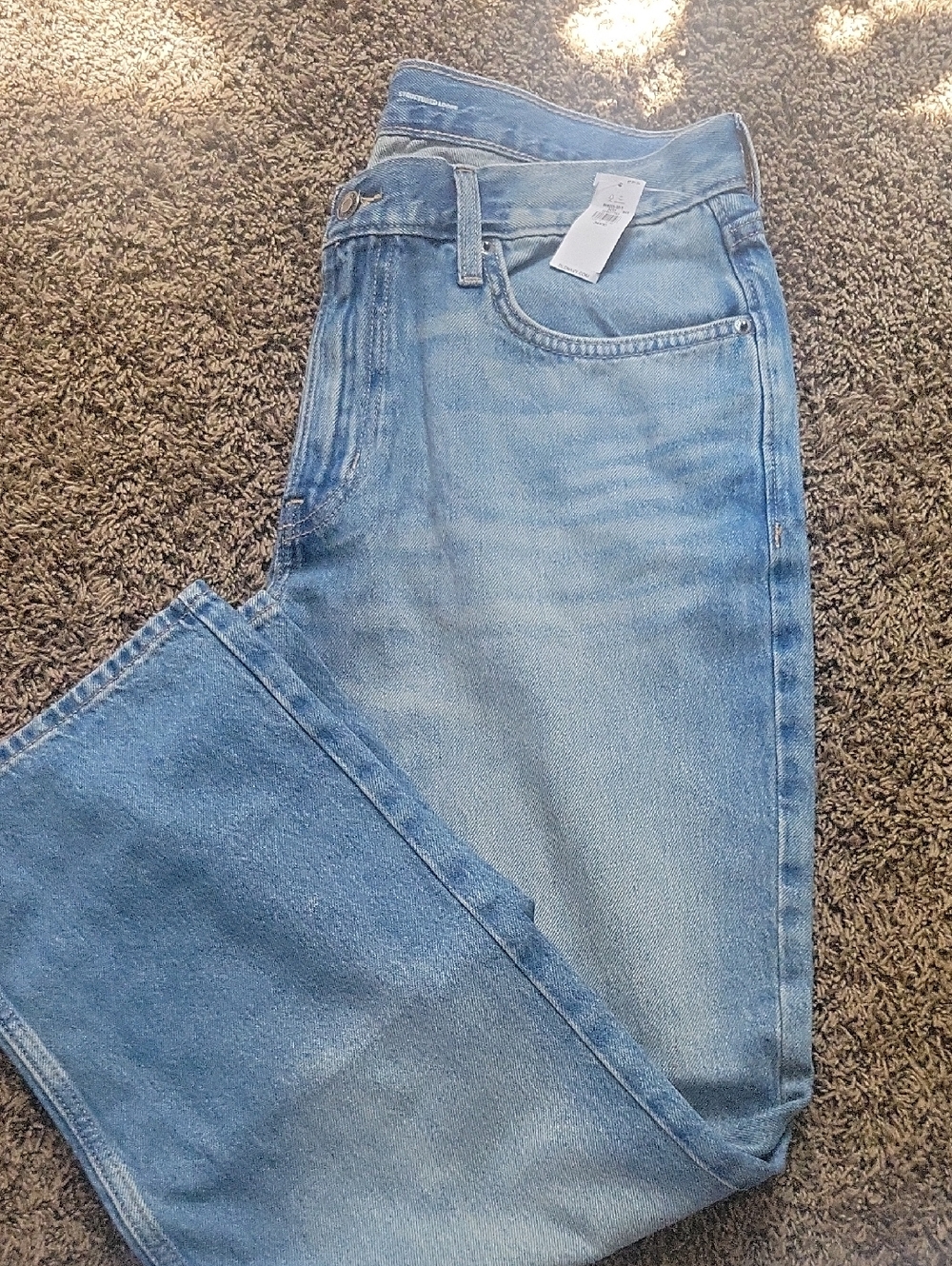 Mens Old Navy Jeans Structured Loose 34x30